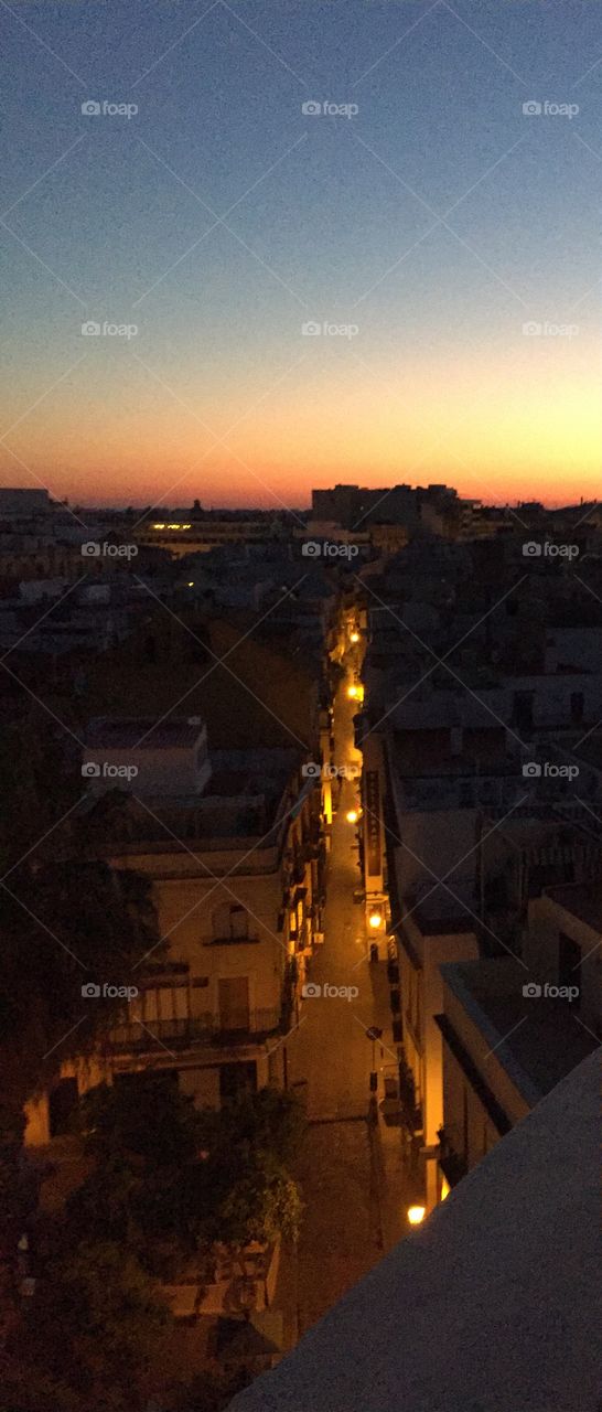 My Sunrise. Seville, Spain