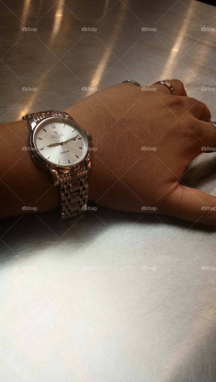 watch
silver