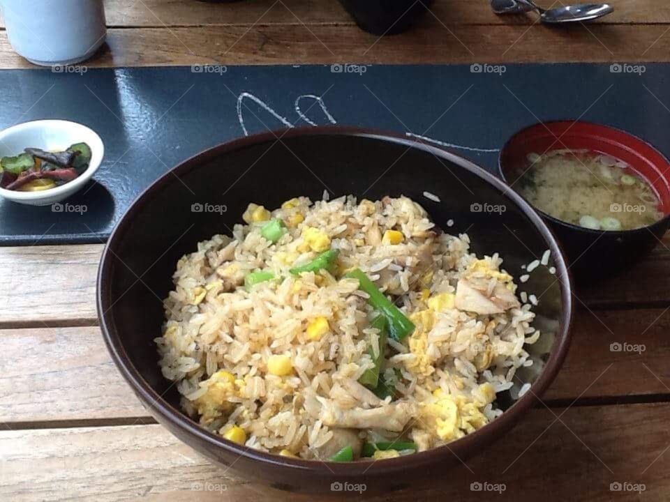 Fried rice 