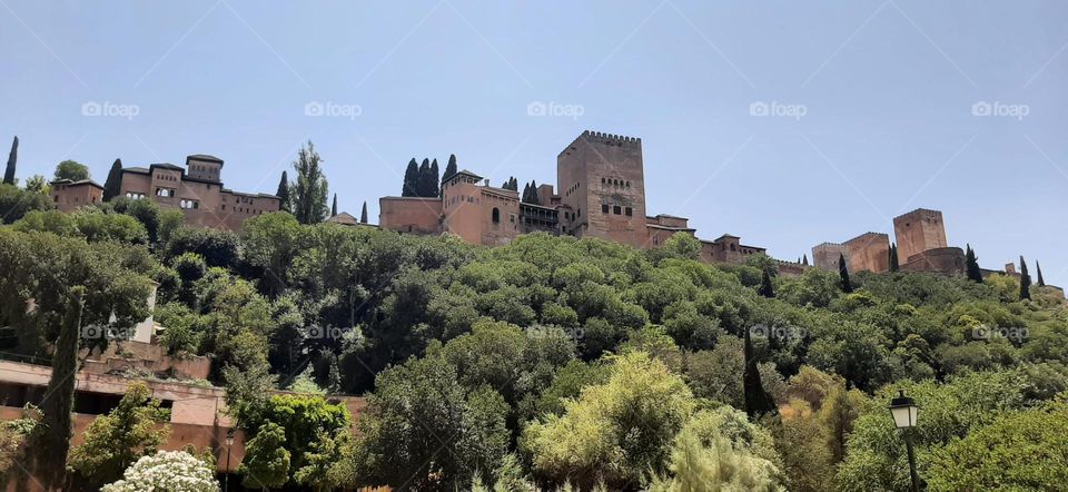 paisaje Alhambra