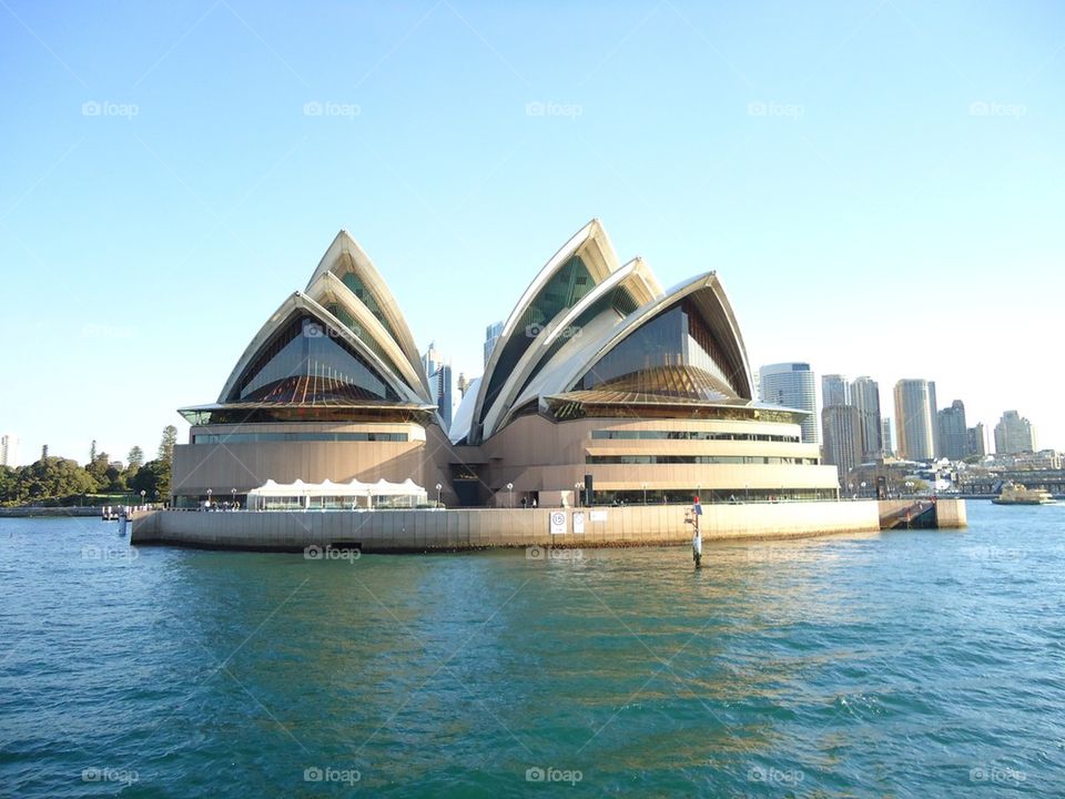 Australia Sydney Opera House Front View 3