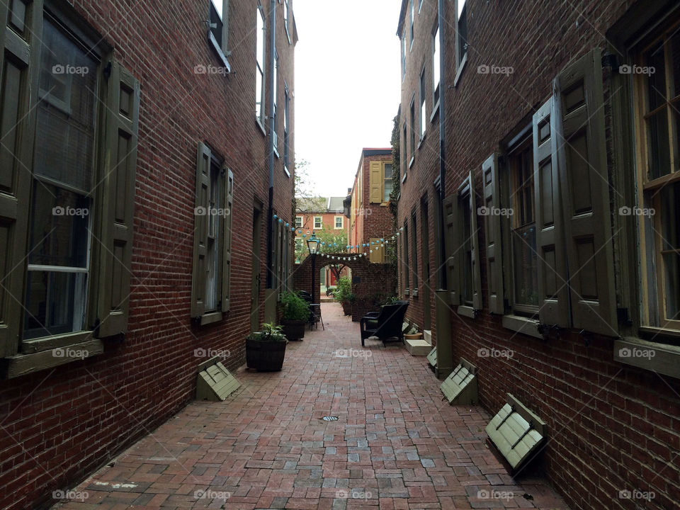 Alley in Philadelphia