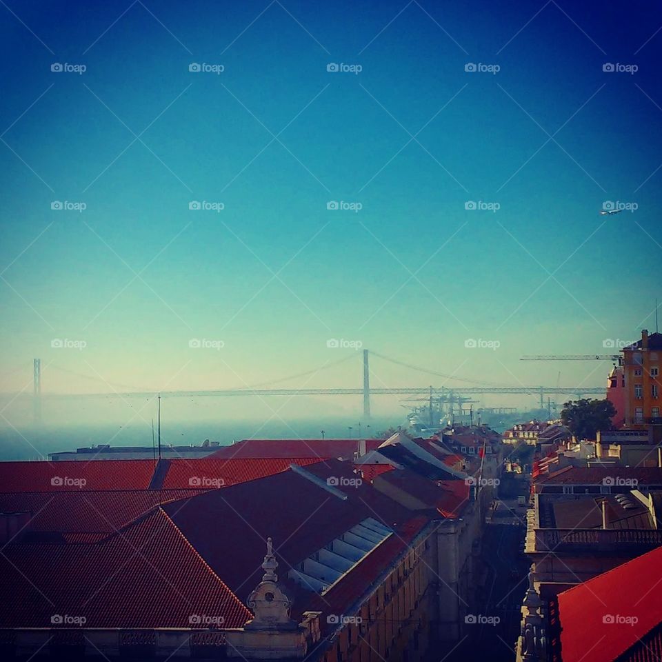 Lisbon viewing point 