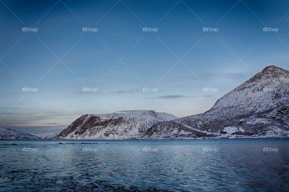 A cold fjord