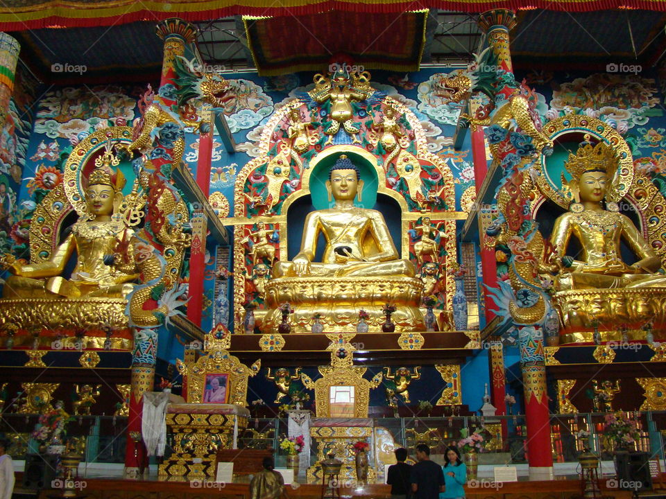 Lord Buddha in Coorg