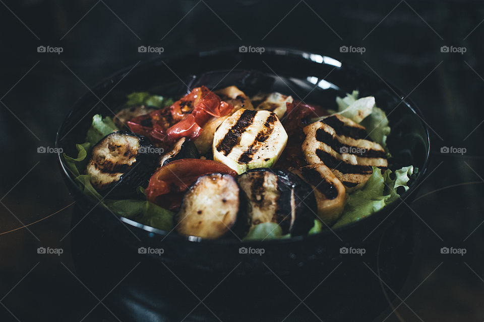 grilled vegetables