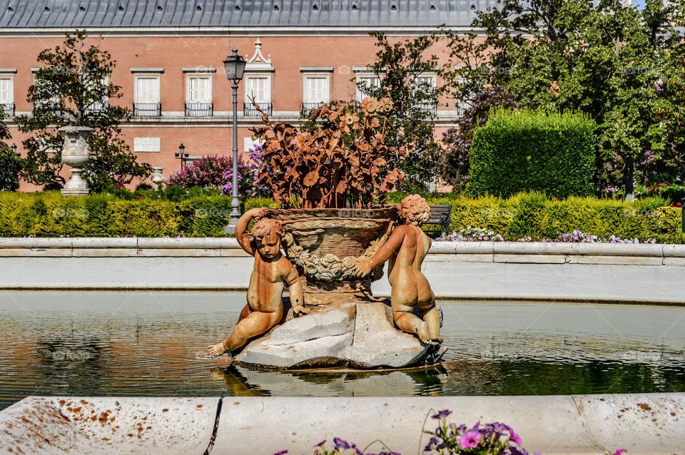 Jardin de la Isla. Jardín de la Isla, Palacio Real de Aranjuez (Aranjuez - Spain)