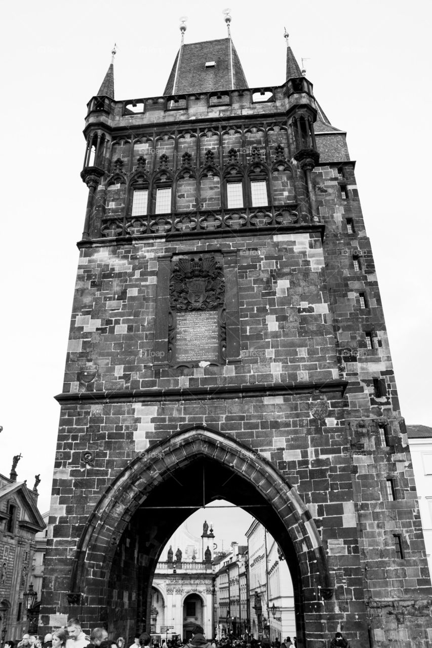 Charles bridge tower