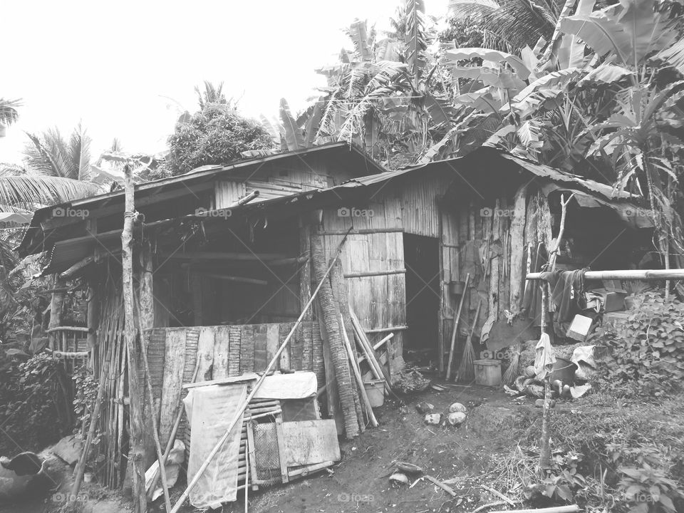 The house of an old couple that resides in a mountainous area in the Philippines.