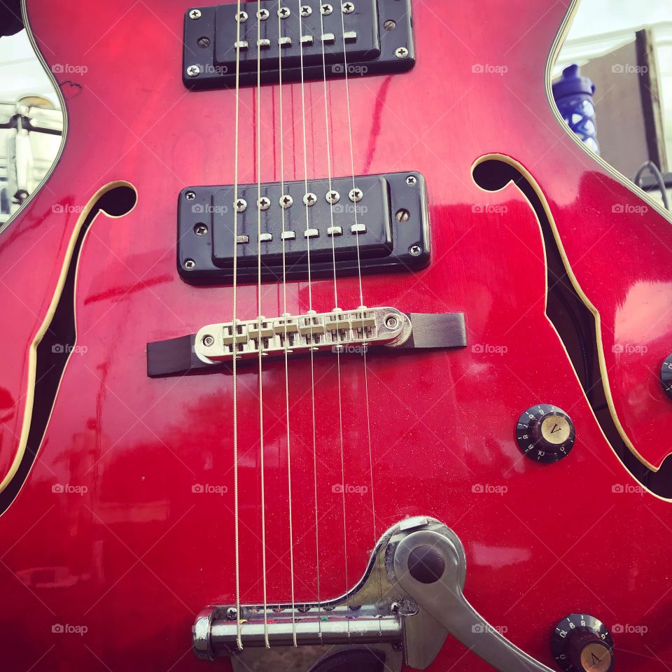 Red Guitar - Austin, Texas