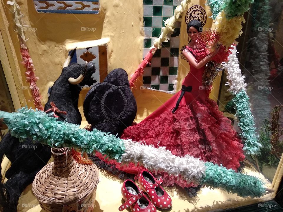 doll flamenca