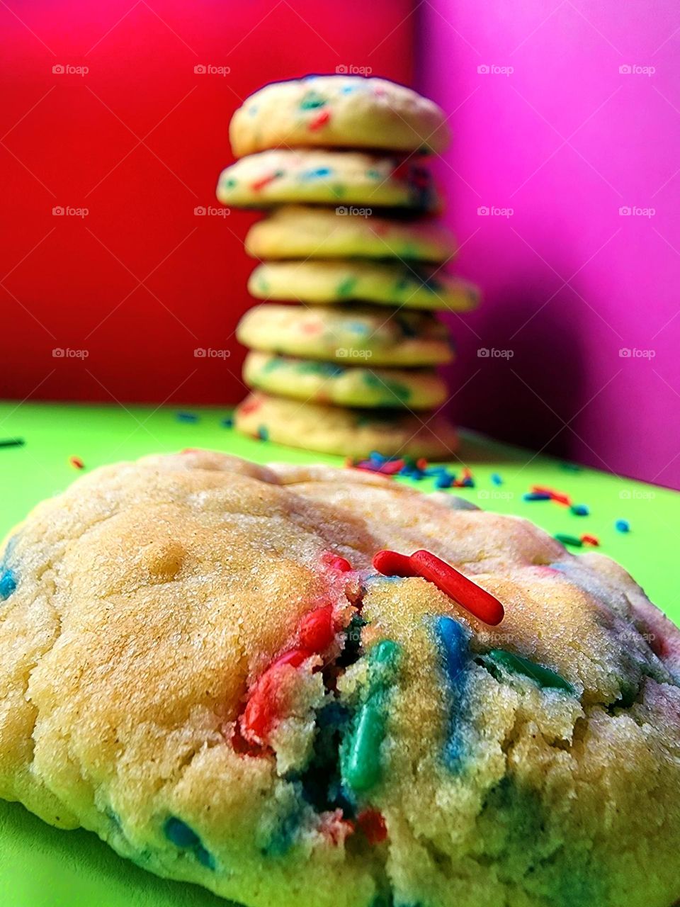 Funfetti cookies