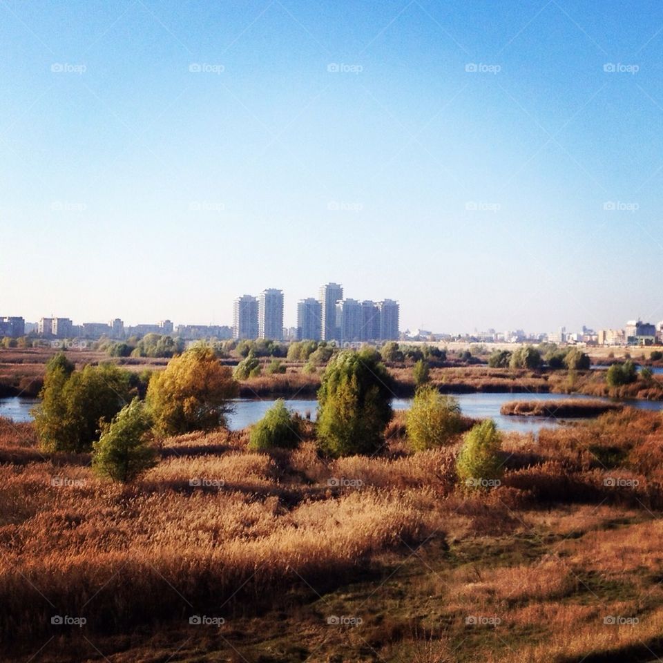 Delta inside Bucharest