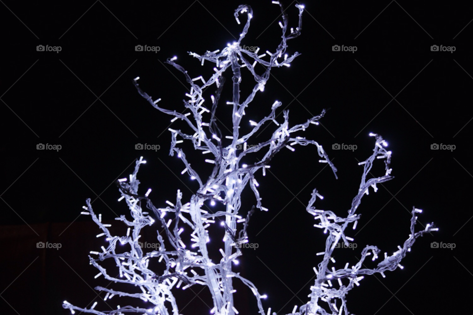 tree christmas light white by Iphonepic