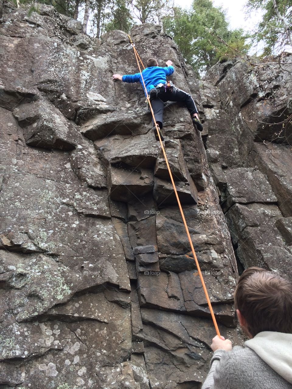 Dance of the Ballerina (5.8) at the Bluffs 