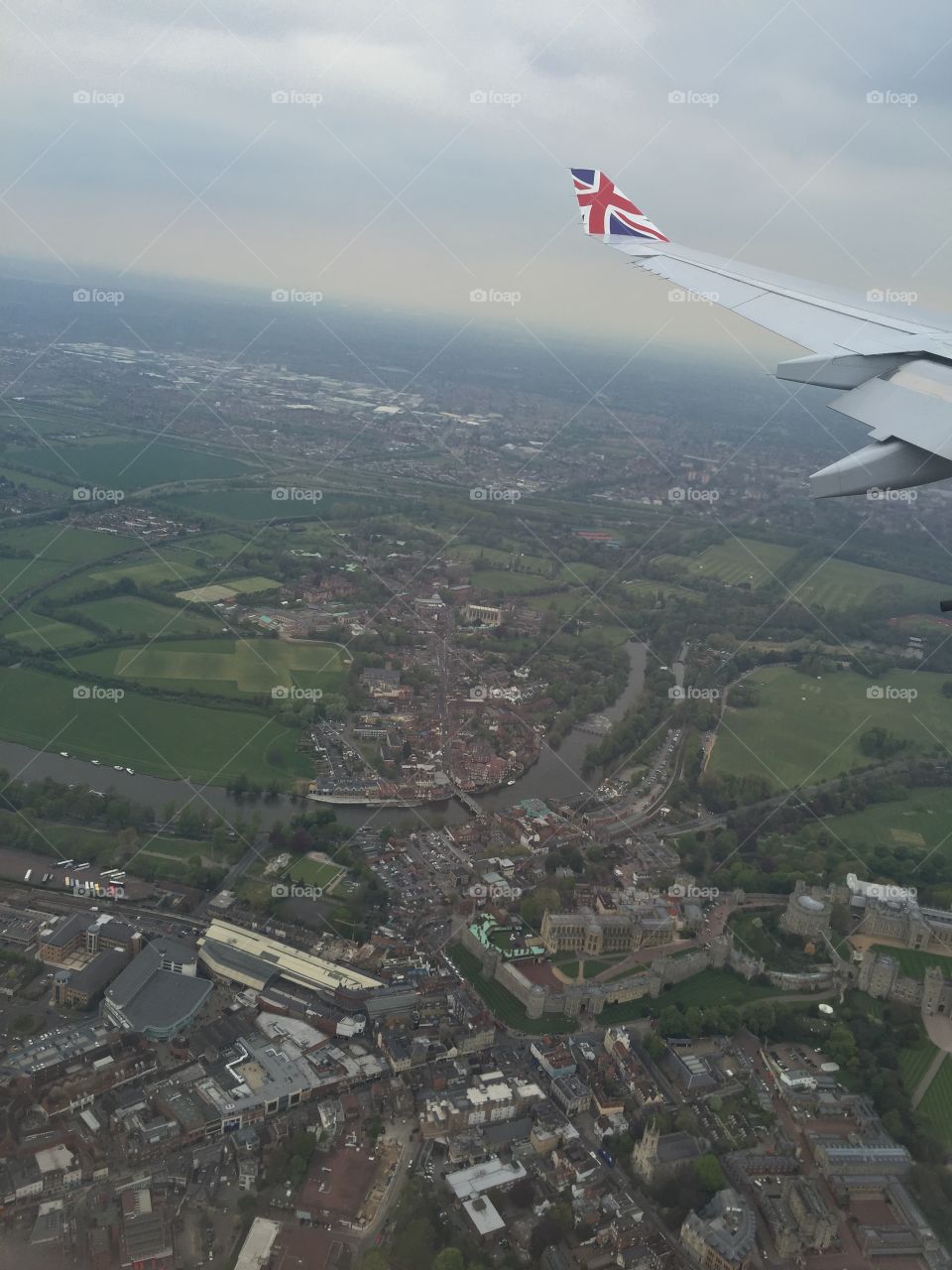 Landing in London