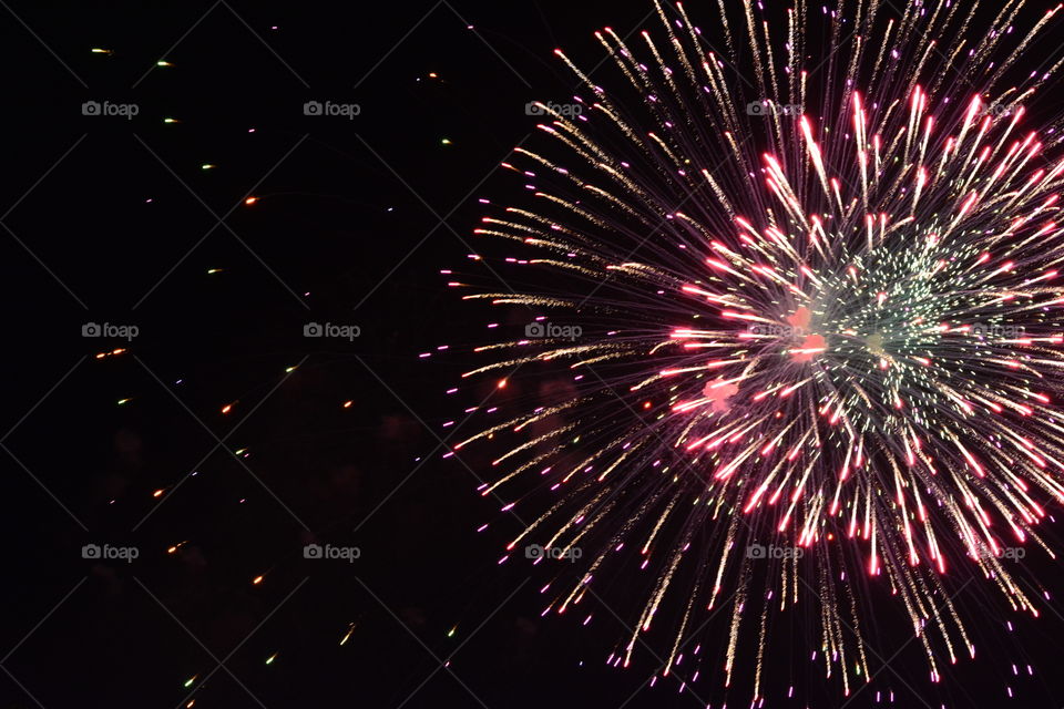 Fireworks celebration