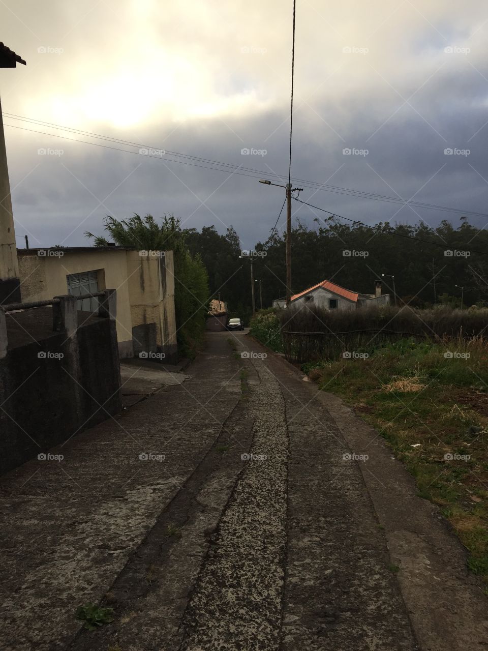 Village walkway