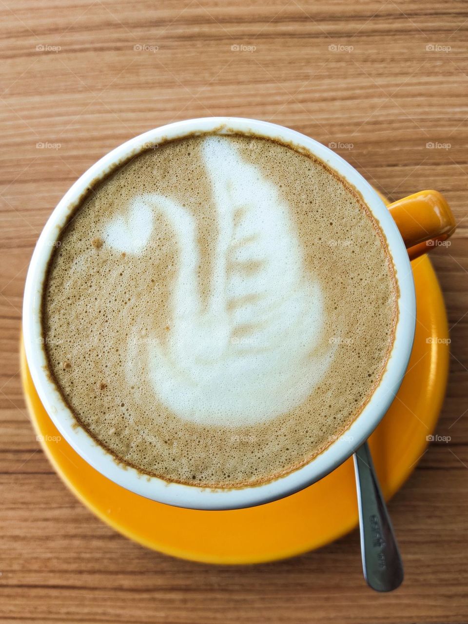Learn swan latte art