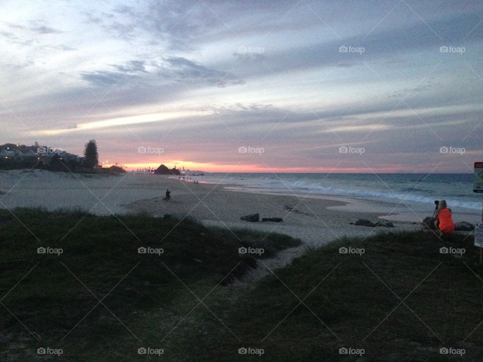 Beach Photoshoot at sunset 