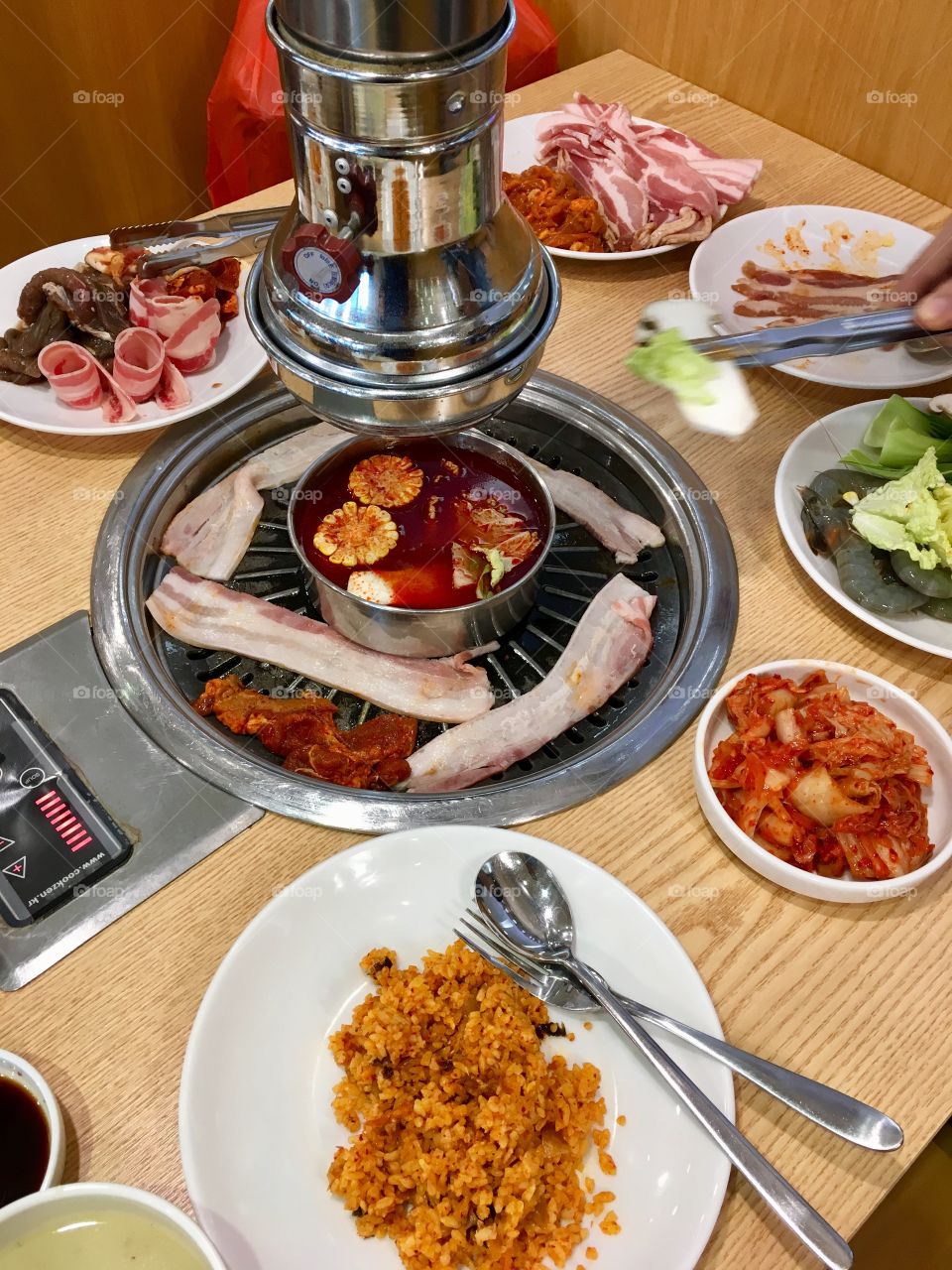 Korean BBQ buffet