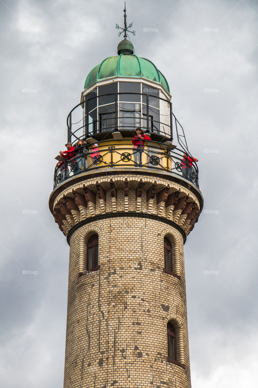 Lighthouse in Warnemunde, Germany