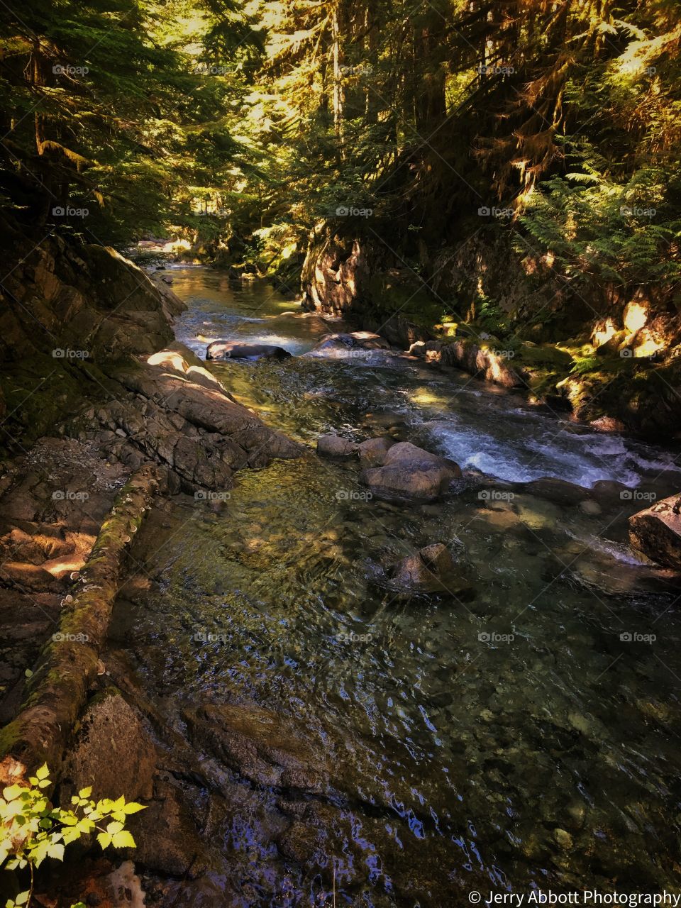 Deception Waterfalls on Stevens Pass, Washington State