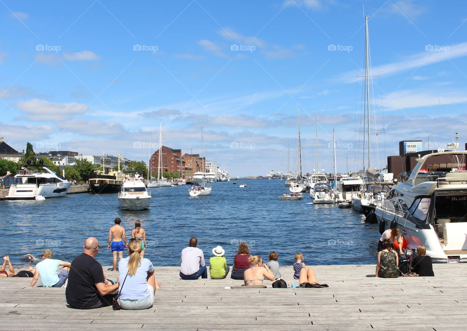 Copenhagen, harbor