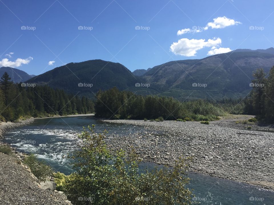 Landscape, Water, Mountain, No Person, Nature