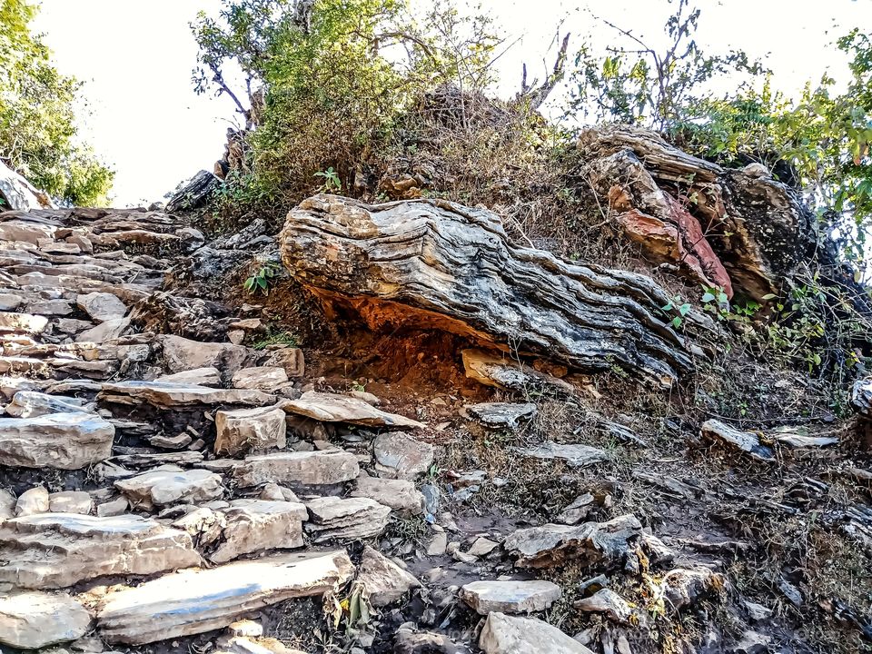 Beautiful journey to mountain ways nice image