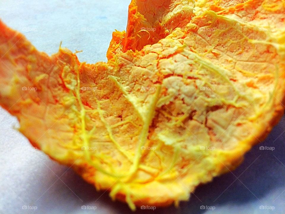 Orange peels
