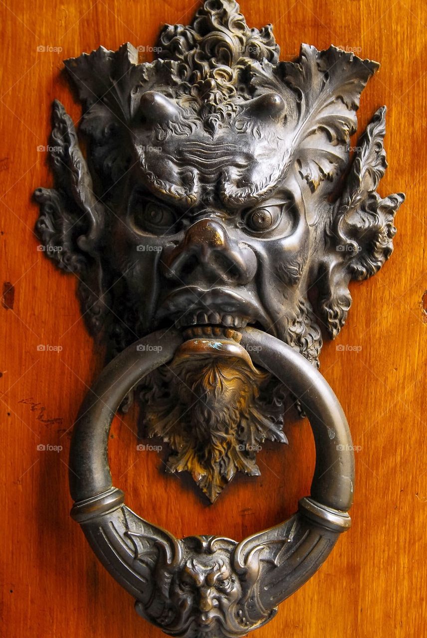 Door knocker in Tuscany