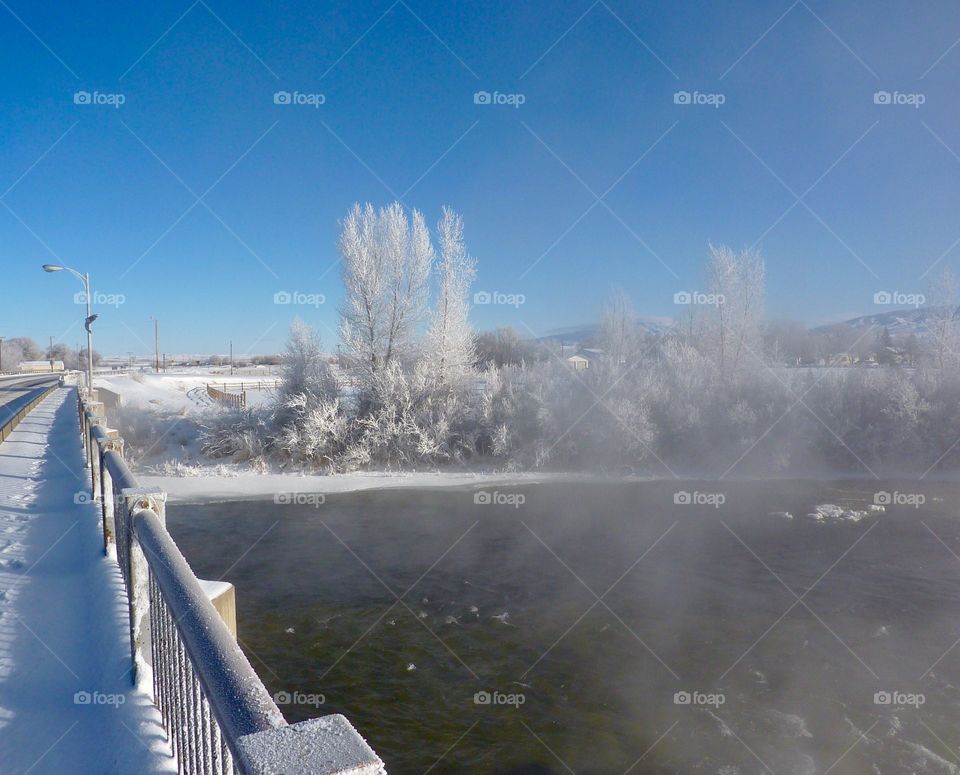 Frigid Morning In Saratoga 