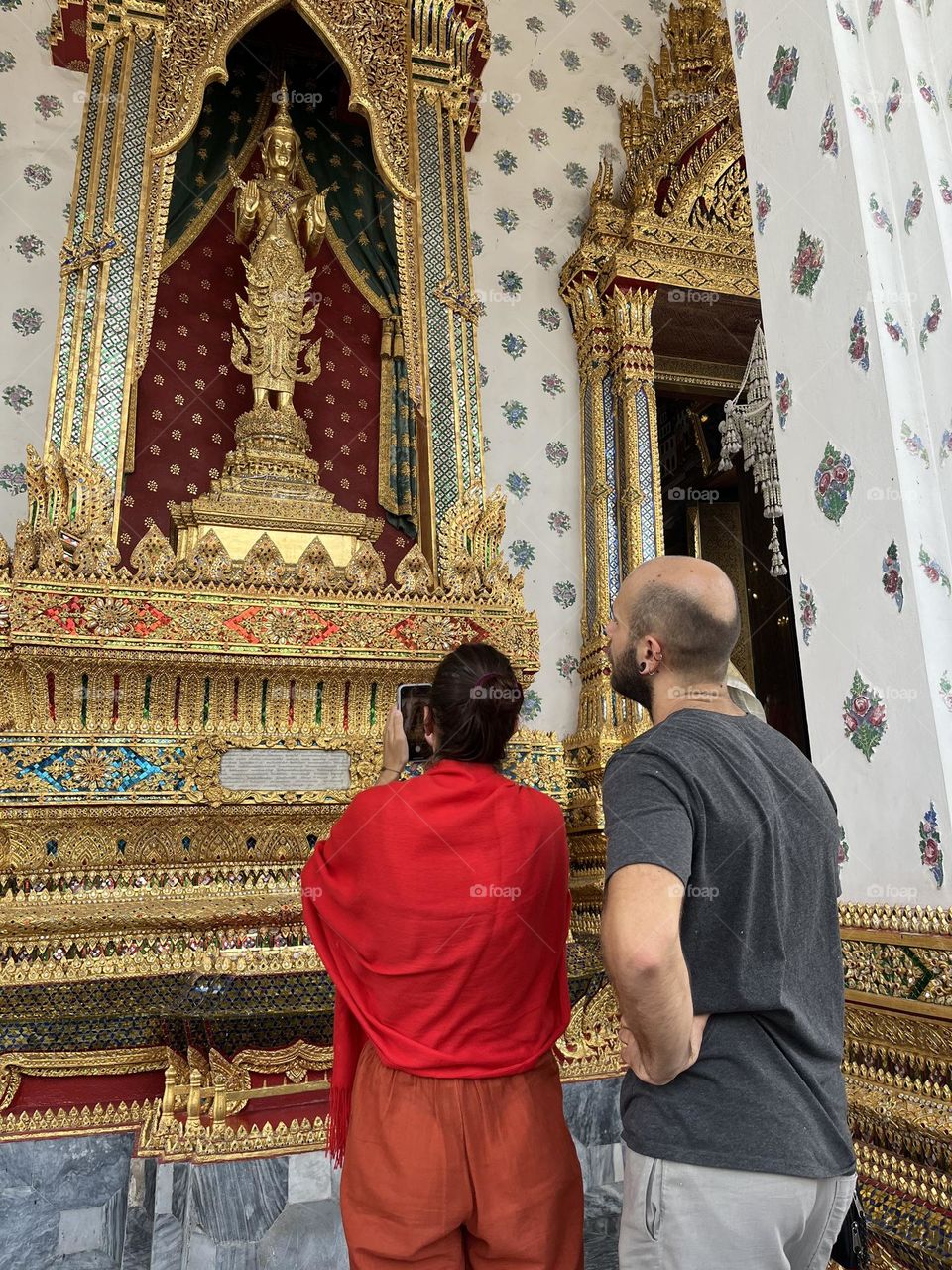 Holiday with my friend @ Wat Arun , Bangkok ( Thailand 🇹🇭