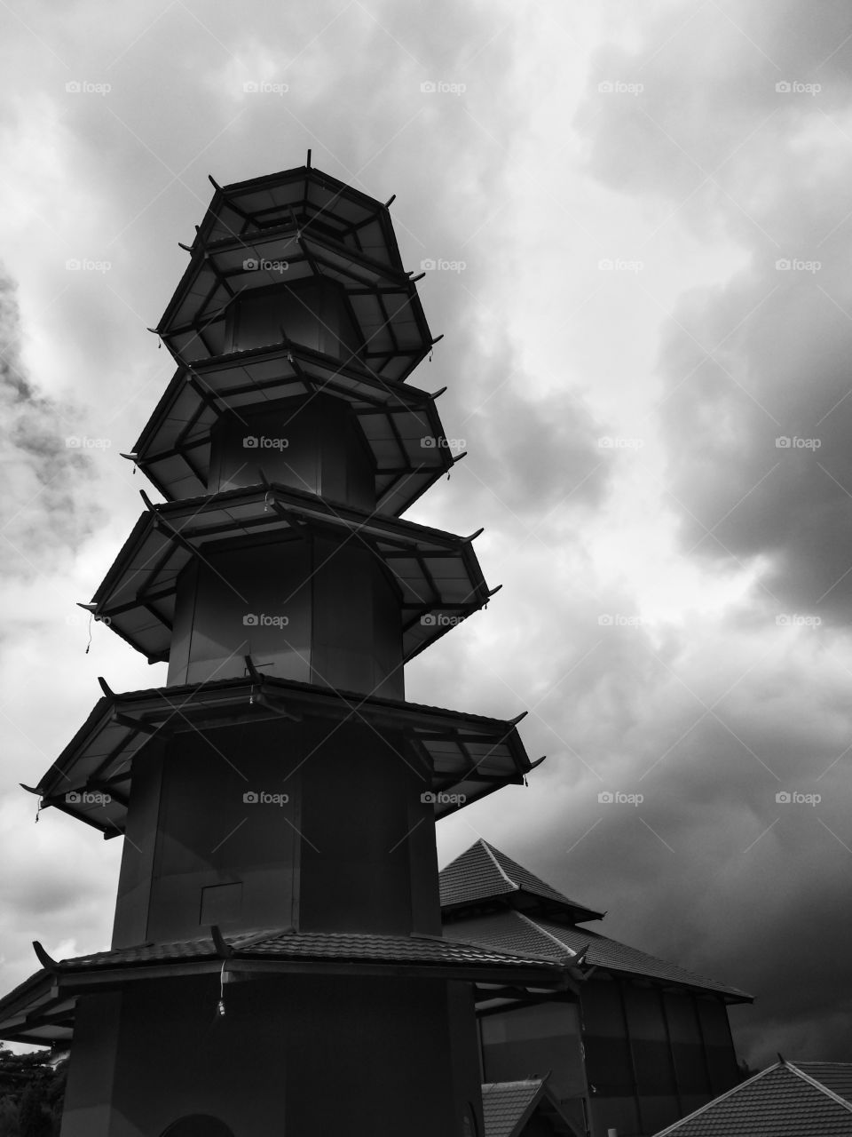 Pagoda tower