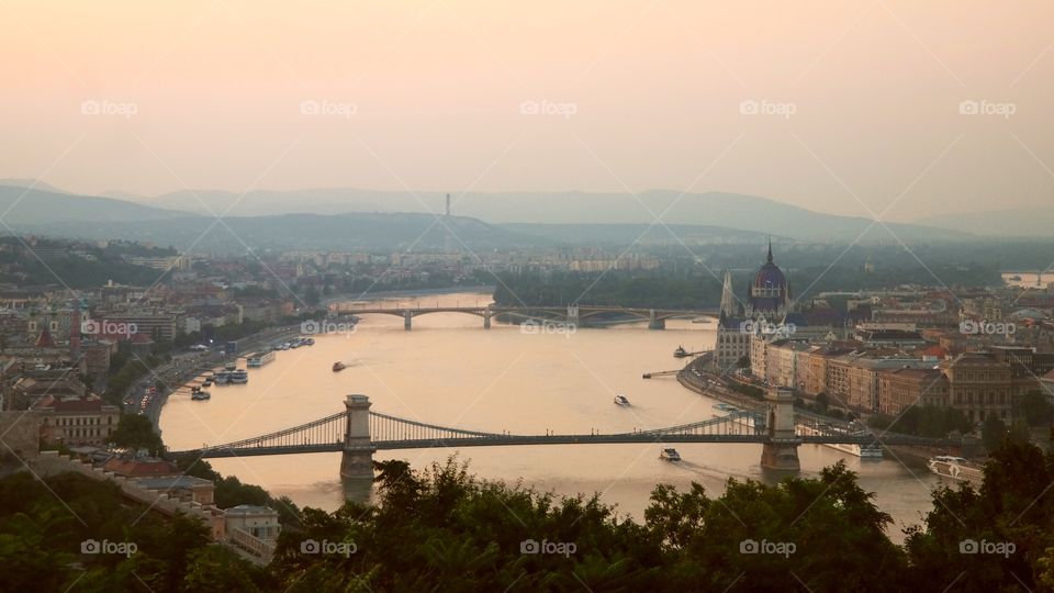 A view of Danube, Budapest 