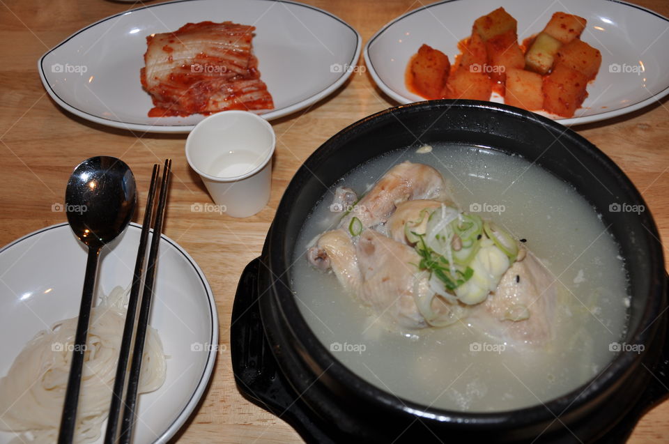 Samgyetang, South Korea