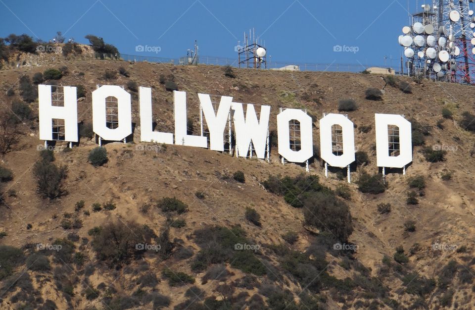 Hollywood sign