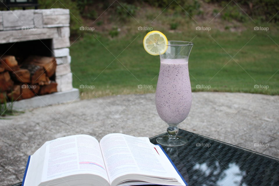 smoothie and bible