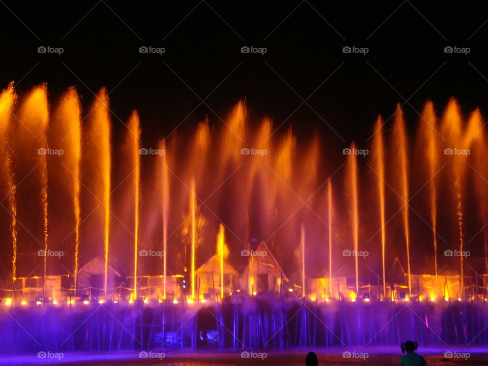 musical fountain