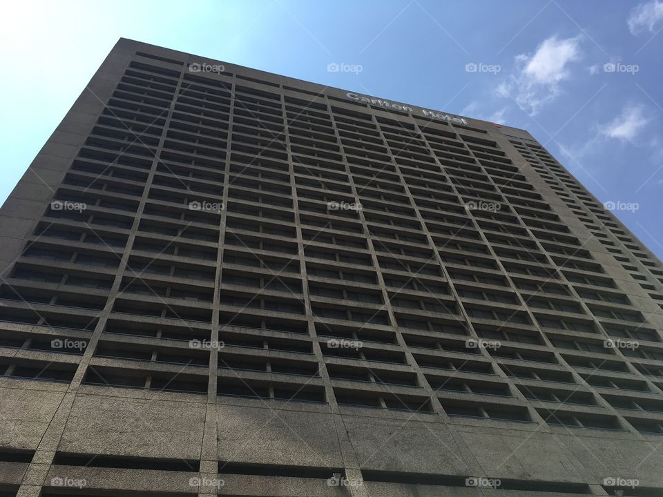Brutalist architecture in Johannesburg South africa