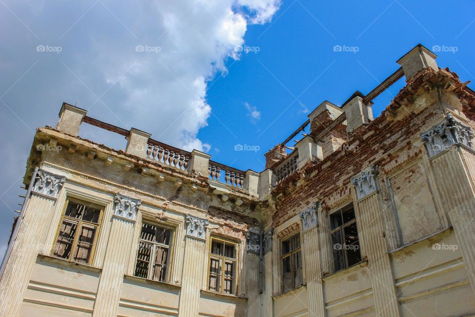 Part of an abandoned palace.