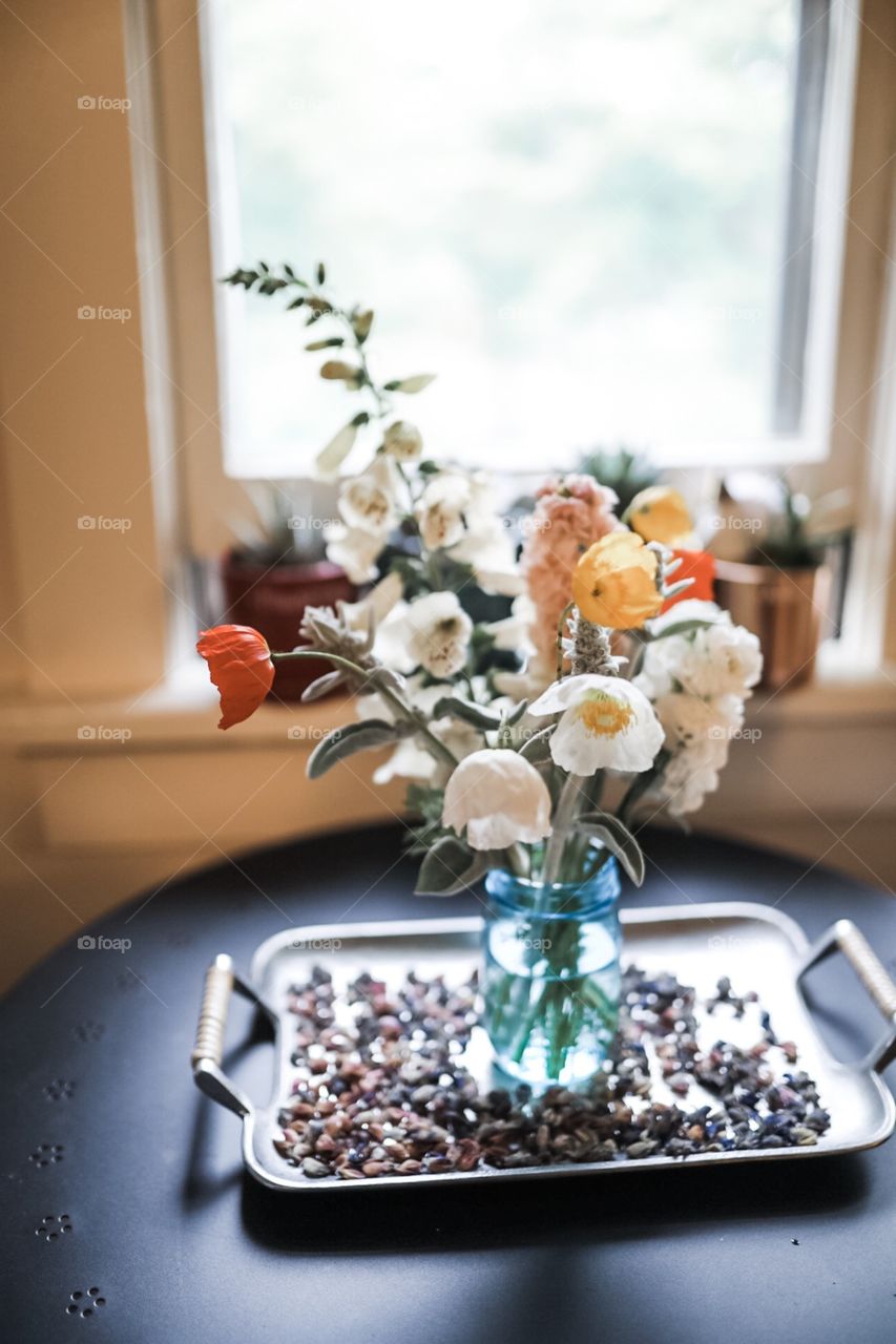 Beautiful flowers grown and harvested in rural Montana, then sold at the local farmers market. 