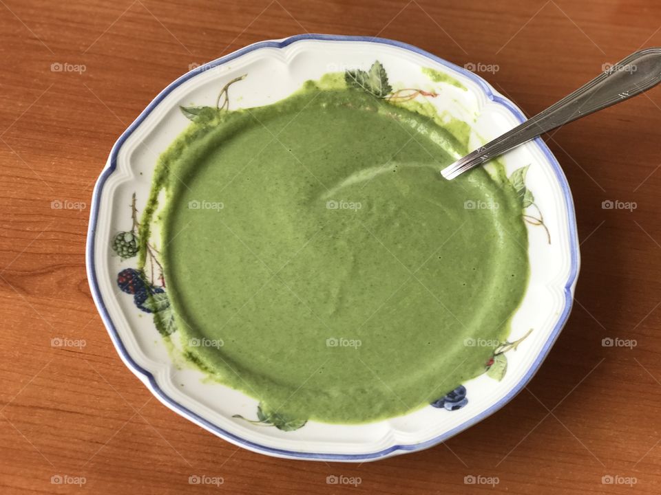 Broccoli cream soup 