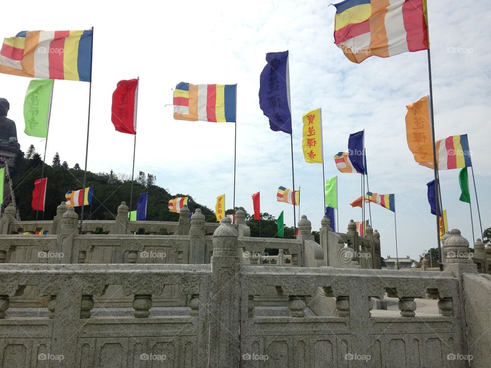 Lantau Island Flags