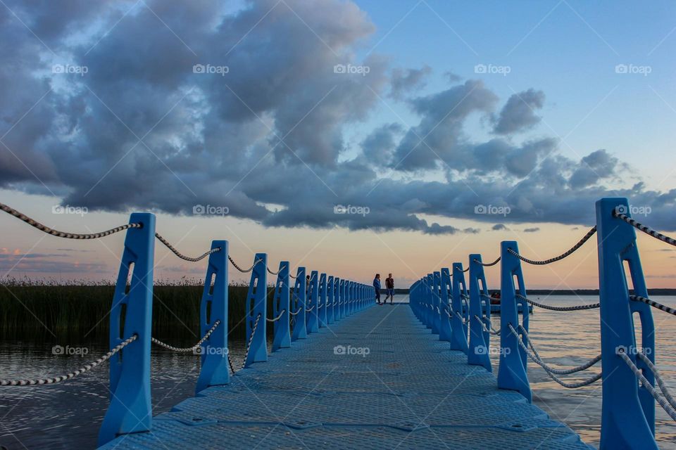 sunrise over Lake Drysvyaty