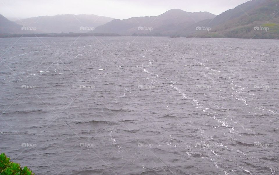 Winters lake in Ireland