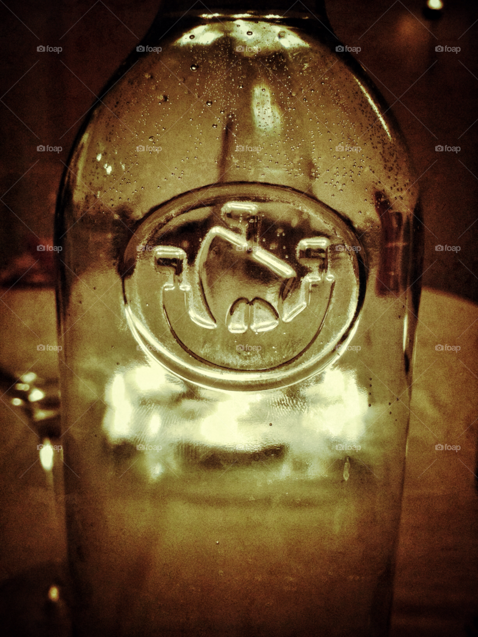 candle bottle edited water droplets by plowleft01