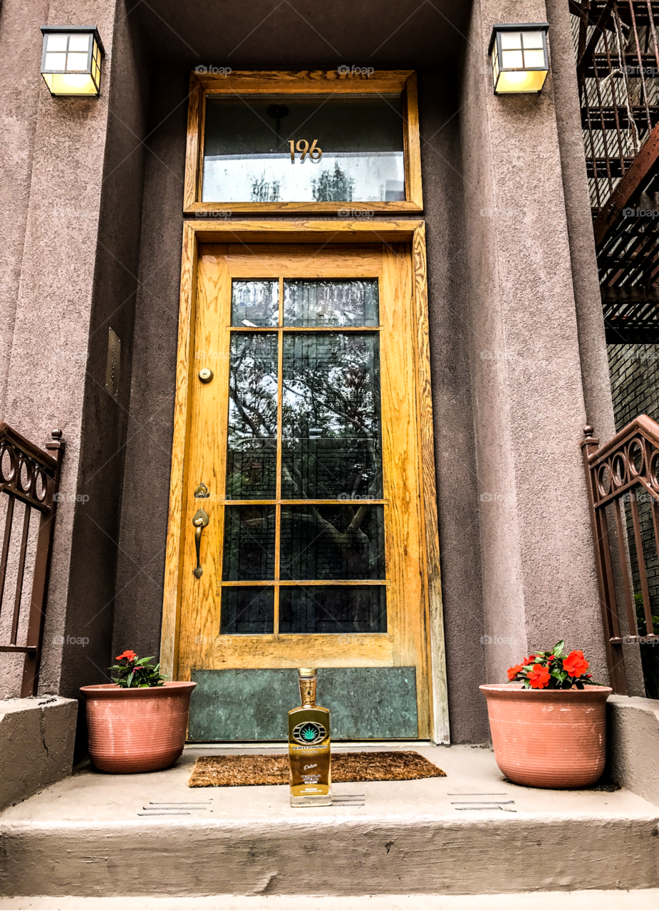 Harlem Brownstone Door