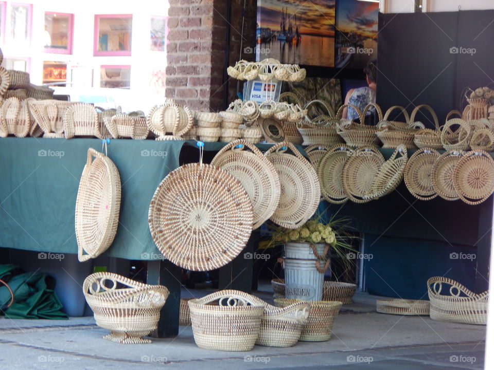 Sea Grass Stall in Charleston, SC